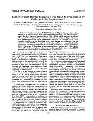 Fillable Online Ncbi Nlm Nih Evidence That Herpes Simplex Virus Dna Is