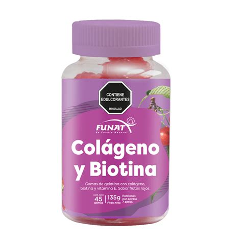 Gomitas Con Biotina Y Colageno Funat