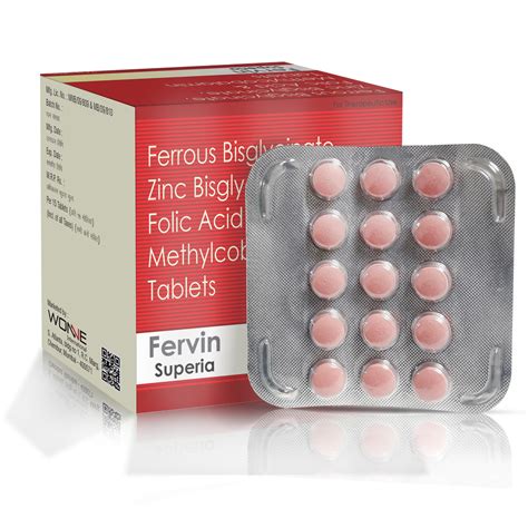 Ferrous Bisglycinate Zinc Bisglycinate Folic Acid Methylcobalamin Tablets