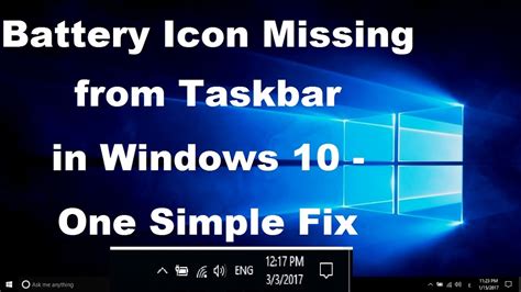 How To Restore A Missing Battery Icon On Windows 10s Taskbar Images