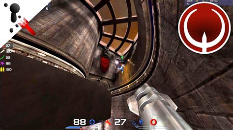 Quake Live Play Rocket Jumping Flick Mid Air Rocket Youtube