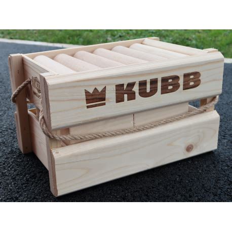 JEU DU KUBB COFFRET BOIS