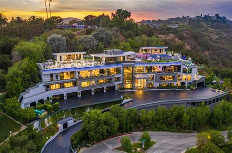 Modern Bel Air Mega Mansion Photos Floor Plans In Mansions