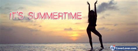 It Is Summertime Seasonnal Facebook Cover Maker