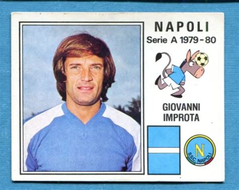 CALCIATORI PANINI 1979 80 Figurina Sticker N 208 IMPROTA NAPOLI