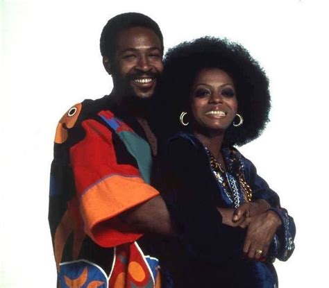 Diana Ross And Marvin Gaye Photographed By Jim Britt For The Diana And Marvin Motown Lp In 1973