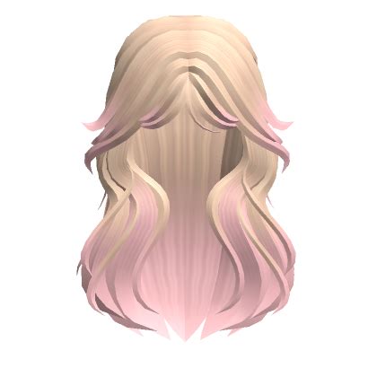 Lush Y2K Anime Layered Messy Hair Blonde To Pink S Code Price RblxTrade