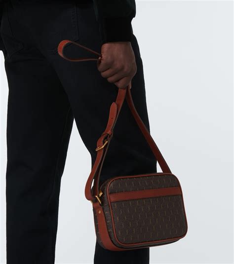 Le Monogramme Canvas Camera Bag In Grey Saint Laurent Mytheresa