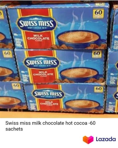 Swiss Miss Milk Chocolate Hot Cocoa 60 Sachets Lazada PH