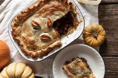 Vegan Savoury Pumpkin Pie — Madeleine Olivia
