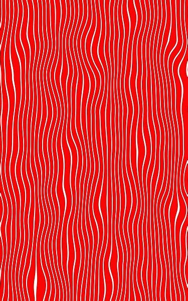 Fun red and white wavy lines stripes pattern gifts postcard – Artofit