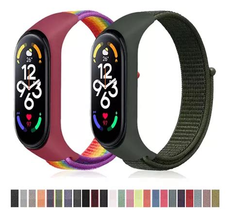 Correa Pulso Manilla Nylon Para Xiaomi Mi Band