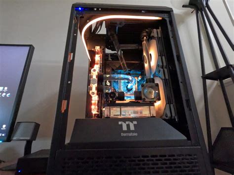 Thermaltake Tower 100 Custom Build Dual Radiator Mod Techpowerup