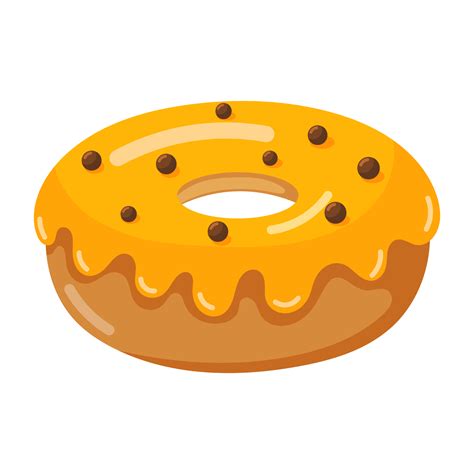 Icono De Donut Estilo De Dibujos Animados Png Donut Clipart Iconos De