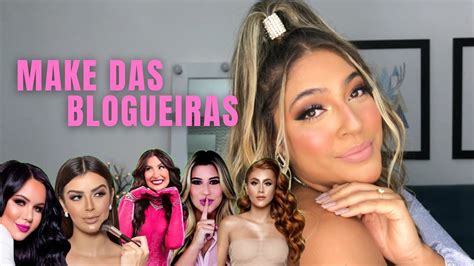 Usando Produtos Das BLOGUEIRAS Boca Rosa Mari Maria Bru Tavares