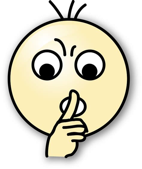 Quiet Silent Psst · Free vector graphic on Pixabay