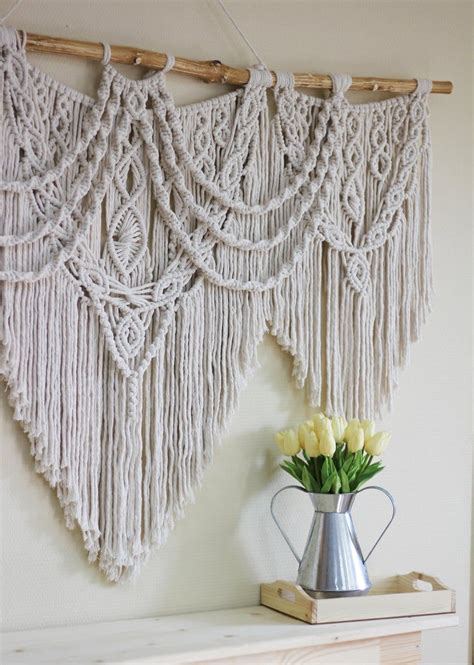 Large Macrame Wall Hanging Pattern