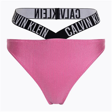 D Od Stroju K Pielowego Calvin Klein High Leg Cheeky Bikini Bold Pink Kw Kw Toz