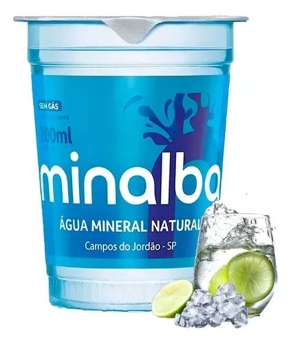 Agua Mineral Copo Natural Minalba 200ml Caixa 48uni Ph 776