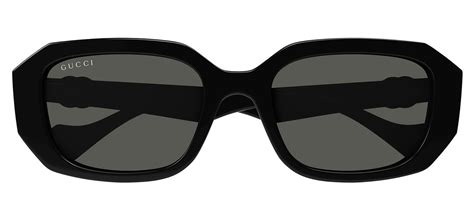 Gucci GG1535S Sunglasses Black Grey Tortoise Black