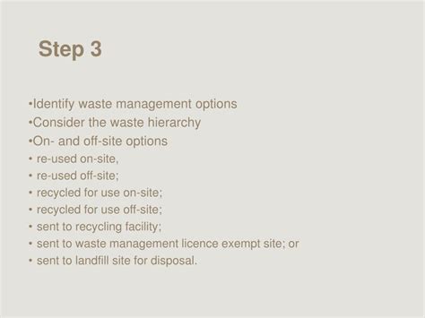 Ppt Site Waste Management Plans Powerpoint Presentation Free