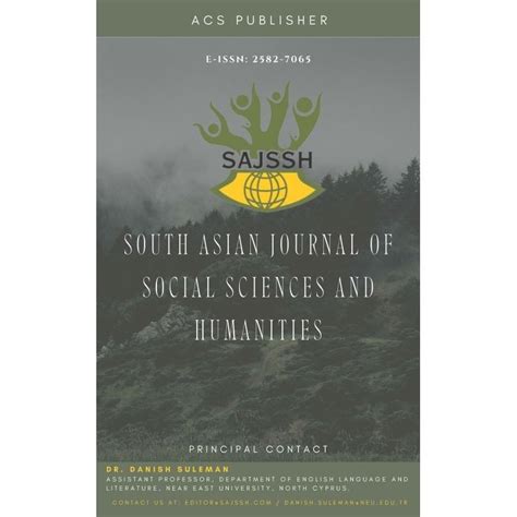 South Asian Journal Of Social Sciences And Humanities Open Access