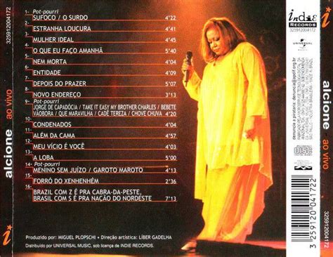 Cd Alcione Ao Vivo Colecionadores Discos V Rios T Tulos Em