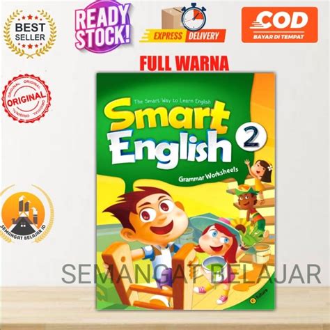 Jual Buku Smart English Grammar Worksheets For Primary Grade Buku