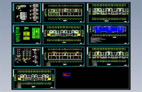 住宅楼电气设计施工图02autocad 2007模型图纸下载 懒石网