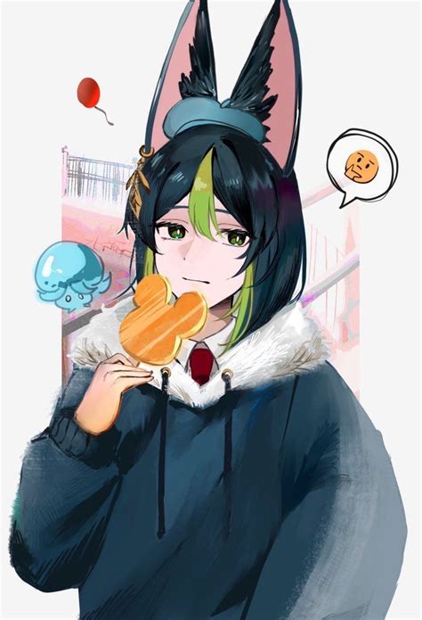 Pin de I삼다수I en Genshin | Dibujos de anime, Peluches de animales ...