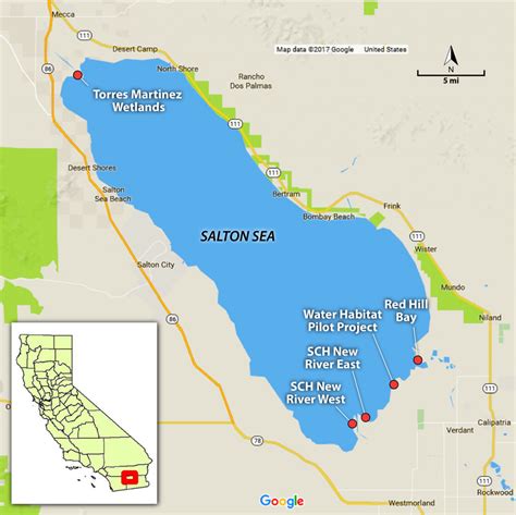 Salton Sea Road Map - Salton Sea California Map - Printable Maps