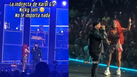 Karol G Le Hace Propuesta Indecente A Nicky Jam Lo Invita Hacer Travesuras Y Enloquece Con Fans