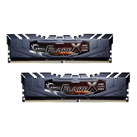 16GB 8GBx2 DDR4 3200 RAM PC แรมพซ G SKILL FLARE X FOR AMD BLACK