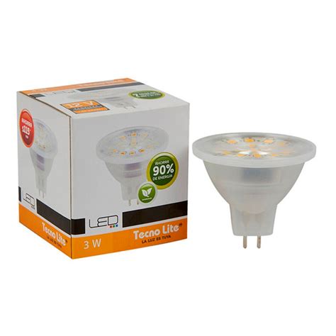 Foco Dicroico Mr 16 20 Watts 12 Volts Tecnolite Ferretera La Fama