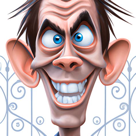 Diseño gráfico de Jim Carrey al estilo Disney Pixar Creative Fabrica