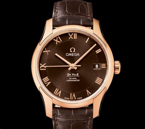 De Ville Co Axial Watch In Red Gold Omega The Jewellery Editor