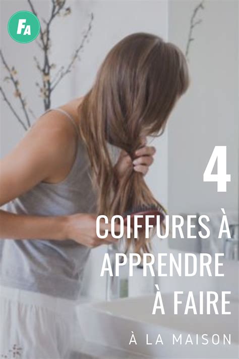 Coiffures Faciles Apprendre La Maison Coiffure Coiffure Facile