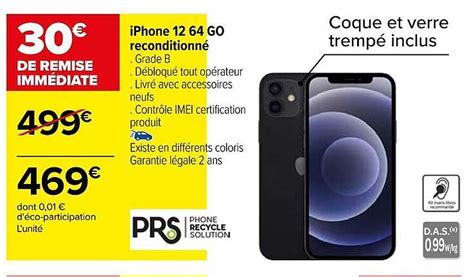 Promo Iphone Go Reconditionn Chez Carrefour Icatalogue Fr