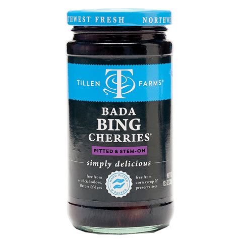 Tillen Farms Bada Bing Cherries 13 5 Oz