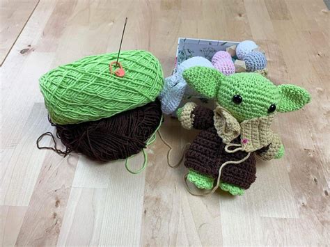 Baby Yoda Amigurumi Patron Gratis Atelier Yuwa Ciao Jp