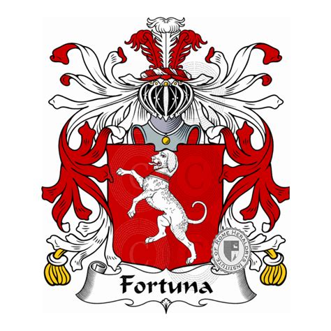 Fortuna família heráldica-genealogia brasão Fortuna