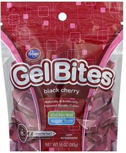 Kroger Black Cherry Gel Bites 10 Oz Nutrition Information Innit