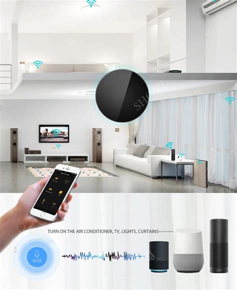 Голосовое управление Alexa Google HOME TUYA Универсальный умный пульт ...