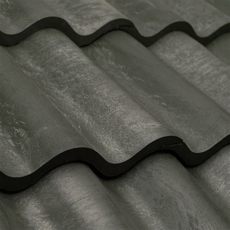 Synthetic Spanish Roof Tiles Composite Faux Barrel Tile Roofing