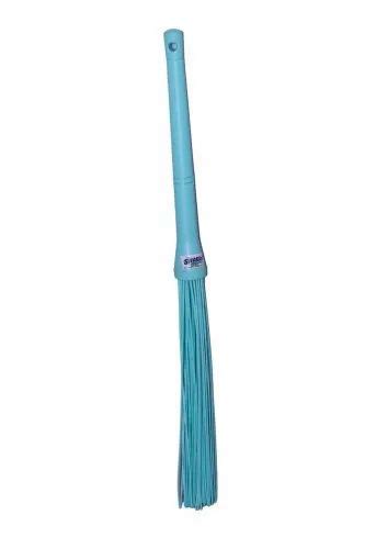 Grass Plastic Stick Broom Kharata Hard Broom For Cleaning Packaging