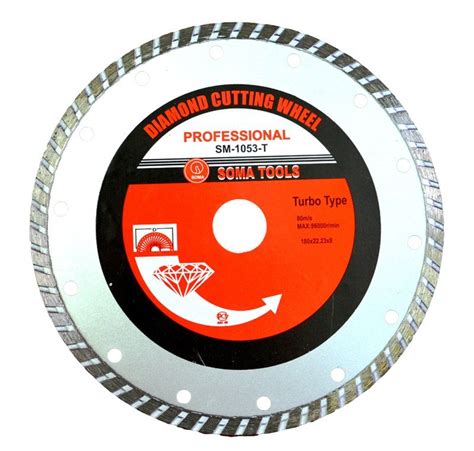 Disc Diamantat Beton DRK, Model Turbo 180 - DRK