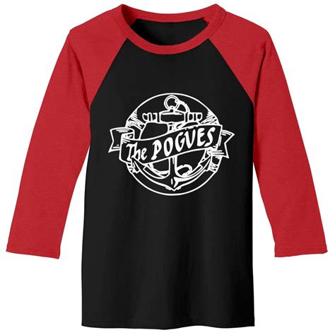 The Pogues Punk Band Legend Logo Baseball Tees sold by Inhaler Hunched ...