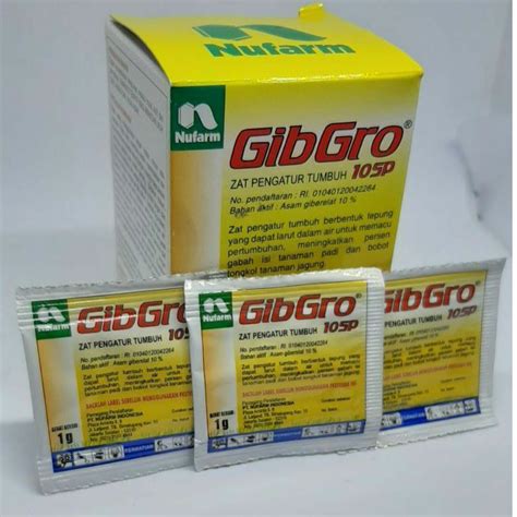 Jual GIBGRO 10 SP GA3 Kemasan Sachet 1 Gram Shopee Indonesia