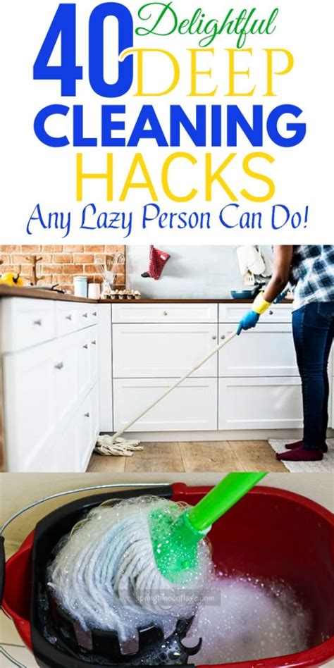 40 Awesome Deep Cleaning Hacks Any Lazy Person Can Do Artofit