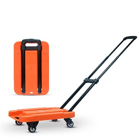 Kg Folding Portable Hand Trolley Flat Trolley Folding Bag Trolleys